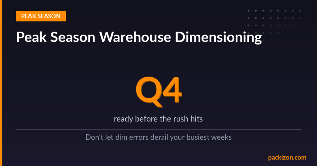 Packizon Dim L1 vs FreightSnap dimensioner comparison for warehouse operations