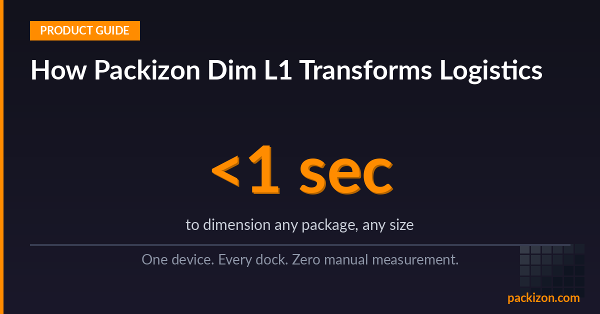 How Packizon’s Dim L1 Is Transforming Logistics Operations