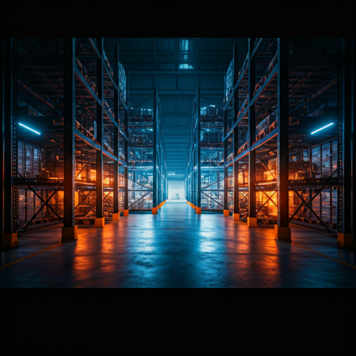 Warehouse background